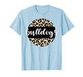 Leopard Bulldogs Team Mascot School T-Shirt - Streetwear Style for Adults - T-Shirt, Sweatshirt, Hoodie