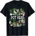 Plant Lover and Gardener: Pot Head Succulent Short - Adult & Kids T-Shirts, Sweatshirts & Hoodies apparel design preview 1