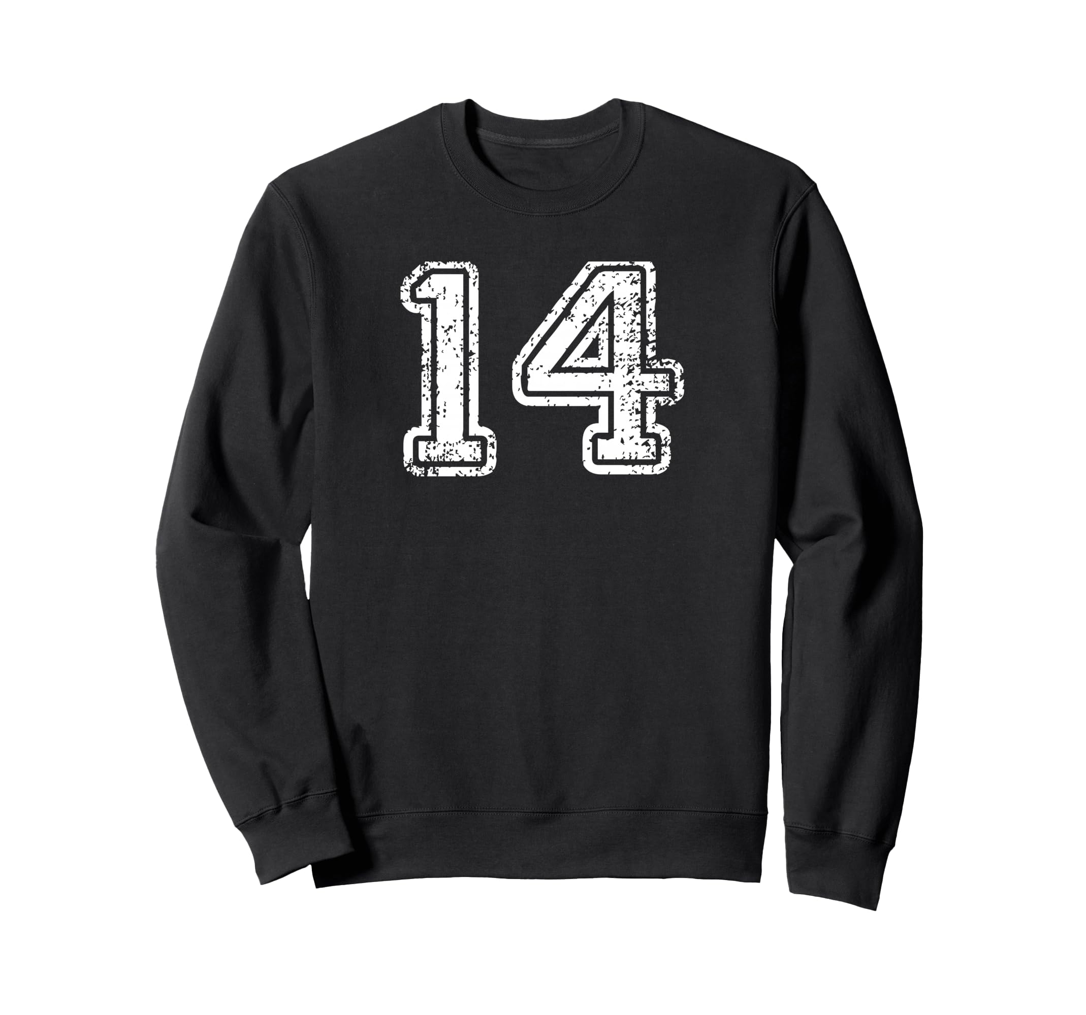 Number 14 Baseball Football Soccer Sweatshirt - Streetwear Style Unisex - T-Shirt, Sweatshirt, Hoodie