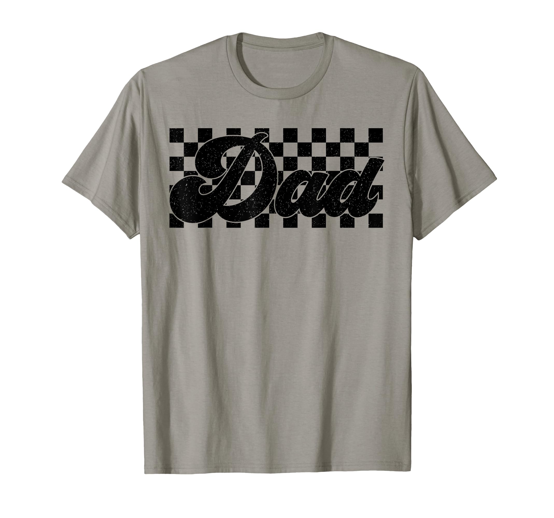 Funny Checkered Dad Fathers Fatherhood T-Shirt - Graphic Print for Adults - T-Shirt, Sweatshirt, Hoodie