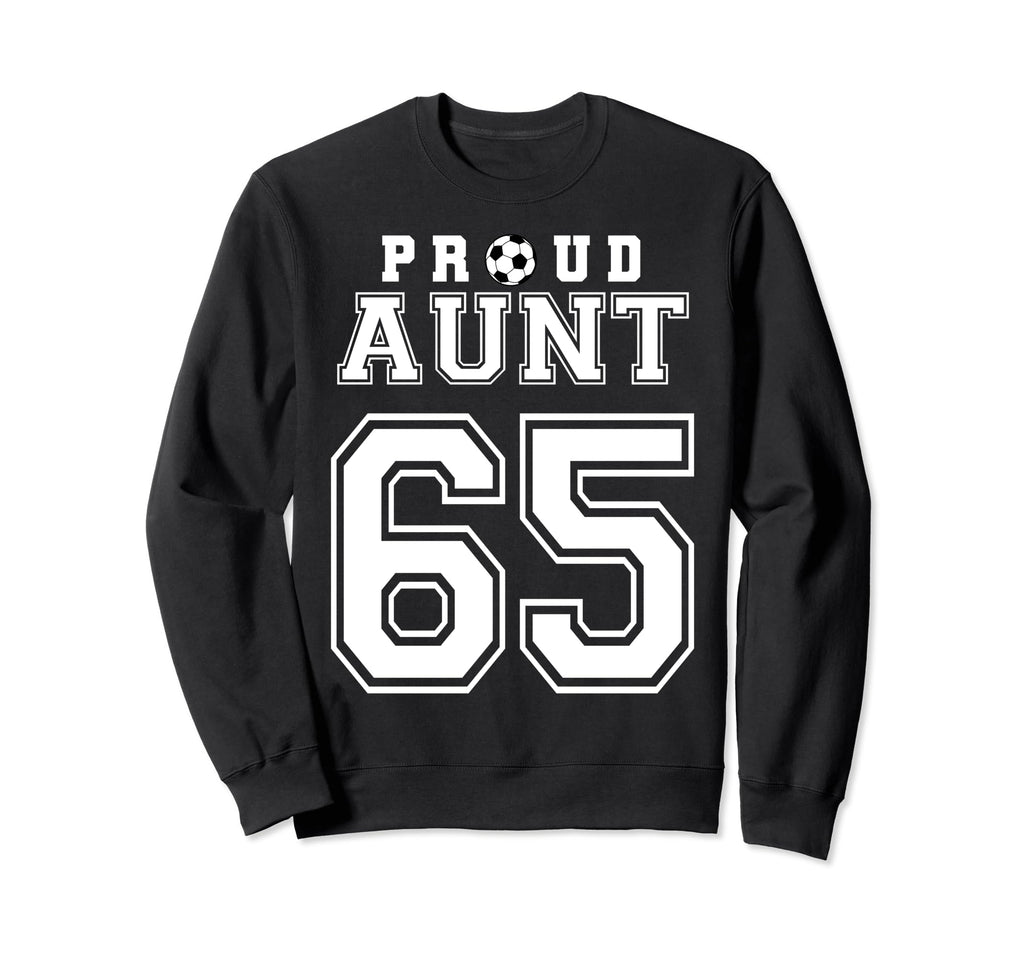 Number 65 Custom Proud Soccer Futbol Sweatshirt - Aesthetic Graphic Unisex - T-Shirt, Sweatshirt, Hoodie