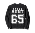 Number 65 Custom Proud Soccer Futbol Sweatshirt - Aesthetic Graphic Unisex - T-Shirt, Sweatshirt, Hoodie