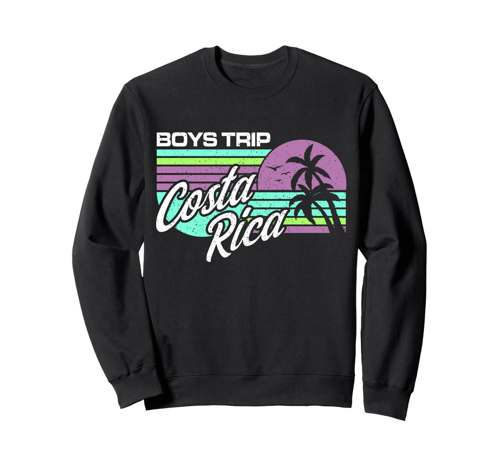 Costa Rica Guys Mens Trip Sweatshirt - Custom Art Print for Adults - T-Shirt, Sweatshirt, Hoodie