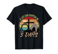 Lot Can Happen 3 Days Reto Christian Easter T-Shirt - Graphic Print Unisex - T-Shirt, Sweatshirt, Hoodie