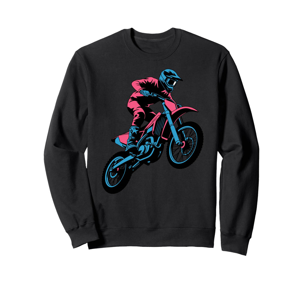 Funny Dirt Bike Rider Loves Off Road Sweatshirt - Unique Graphic Men Women - T-Shirt, Sweatshirt, Hoodie