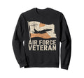 Air Force Veteran Us American Sweatshirt - Casual Everyday Wear for Adults - T-Shirt, Sweatshirt, Hoodie
