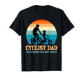 Cyclist Dad Fathers Day Cycling Bicycle T-Shirt - Graphic Print for Adults - T-Shirt, Sweatshirt, Hoodie