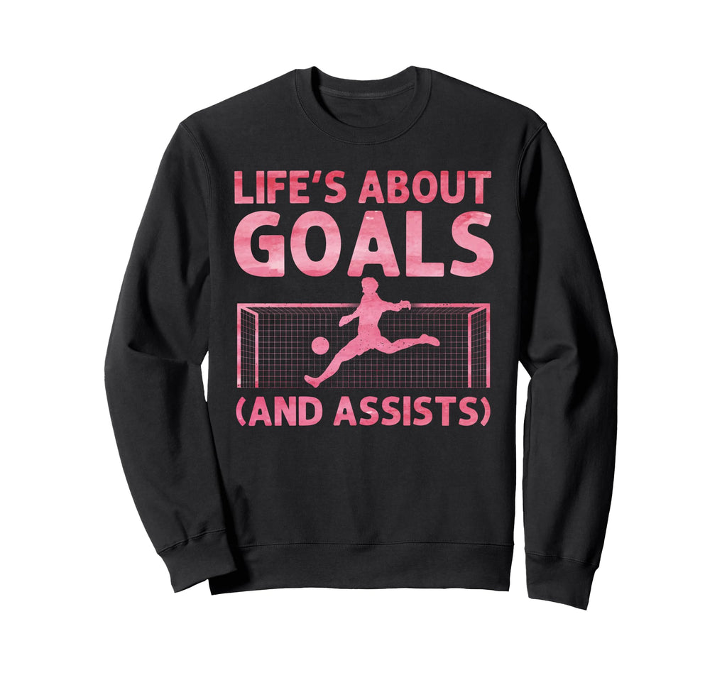 Funny Soccer Art Gag Soccer Player Sweatshirt - Casual Everyday Wear Unisex - T-Shirt, Sweatshirt, Hoodie