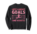 Funny Soccer Art Gag Soccer Player Sweatshirt - Casual Everyday Wear Unisex - T-Shirt, Sweatshirt, Hoodie