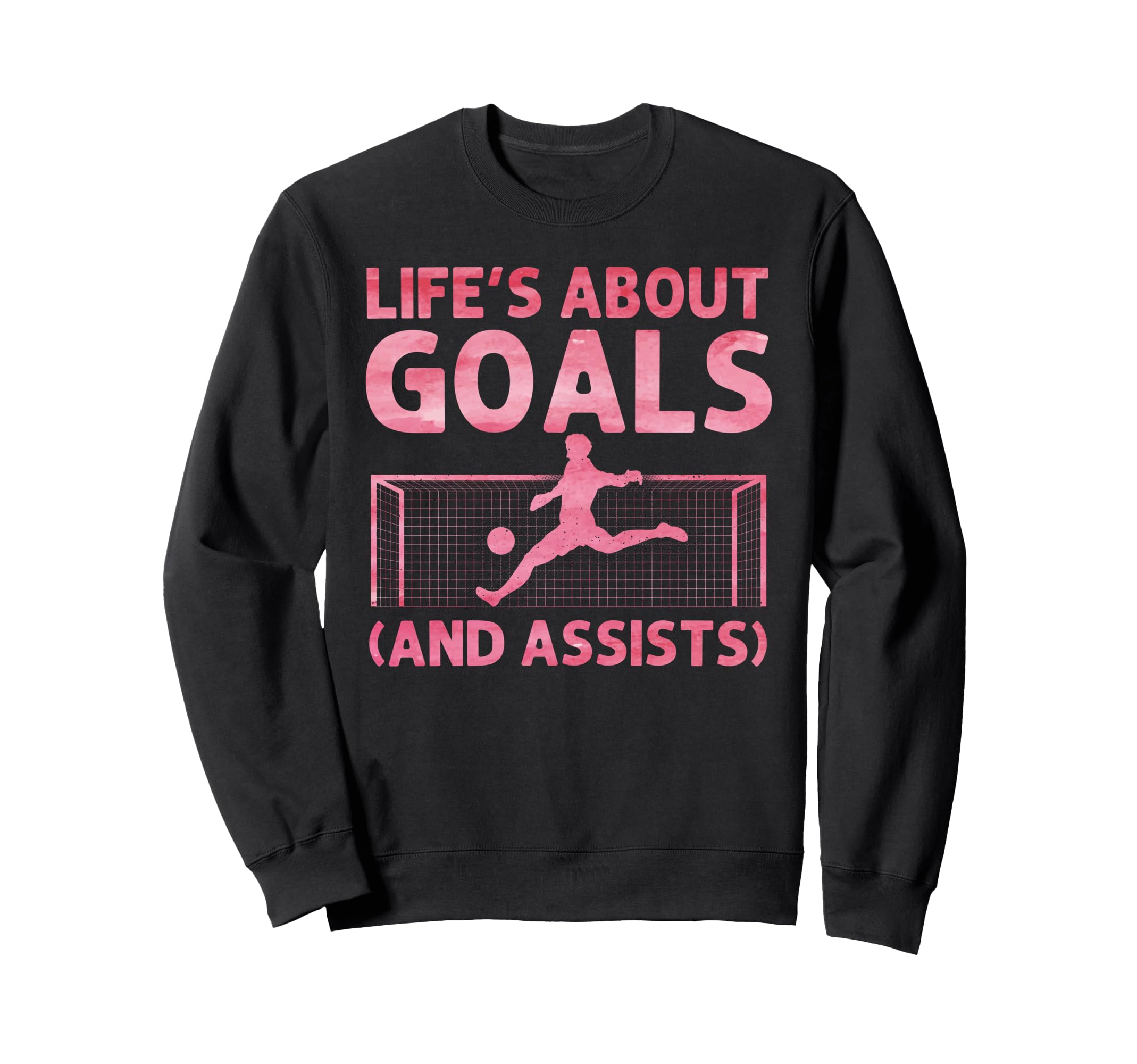 Funny Soccer Art Gag Soccer Player Sweatshirt - Casual Everyday Wear Unisex - T-Shirt, Sweatshirt, Hoodie