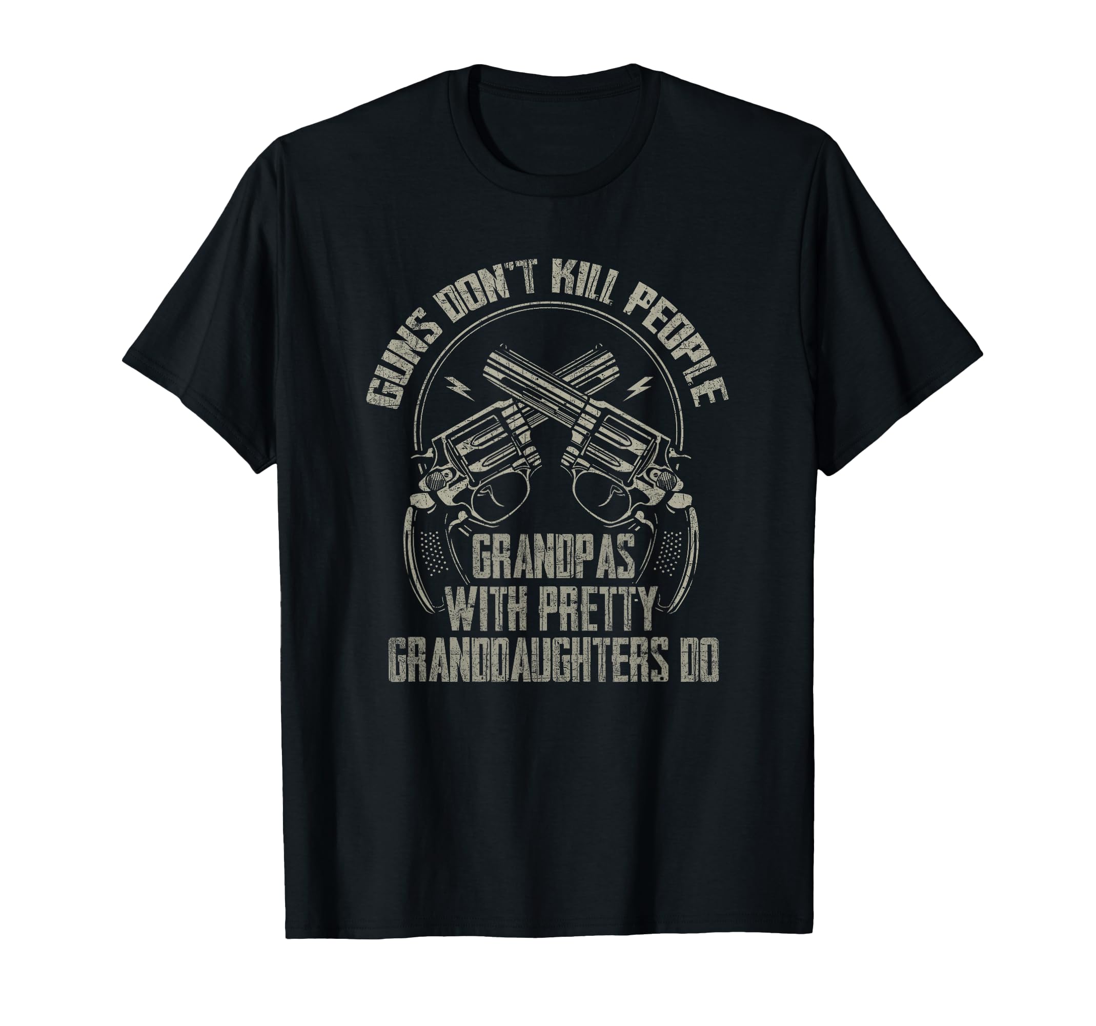 Guns Dont Kill People Funny Sarcastic T-Shirt - Custom Art Print Men Women - T-Shirt, Sweatshirt, Hoodie