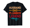 Plumbing Husband Dad Plumber Legend T-Shirt - Unique Graphic Men Women - T-Shirt, Sweatshirt, Hoodie