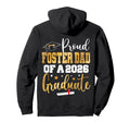 Proud Foster Dad Class 2026 Hoodie - Casual Everyday Wear for Adults - T-Shirt, Sweatshirt, Hoodie