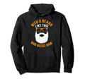 Who Need Hair Bearded Dad Novelty Hoodie - Novelty Apparel for Adults - T-Shirt, Sweatshirt, Hoodie