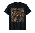 Proud Army Dad Family Outfits T-Shirt - Casual Everyday Wear Men Women - T-Shirt, Sweatshirt, Hoodie