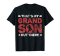 Grandson Baseball Player Fan Dad T-Shirt - Graphic Print for Adults - T-Shirt, Sweatshirt, Hoodie