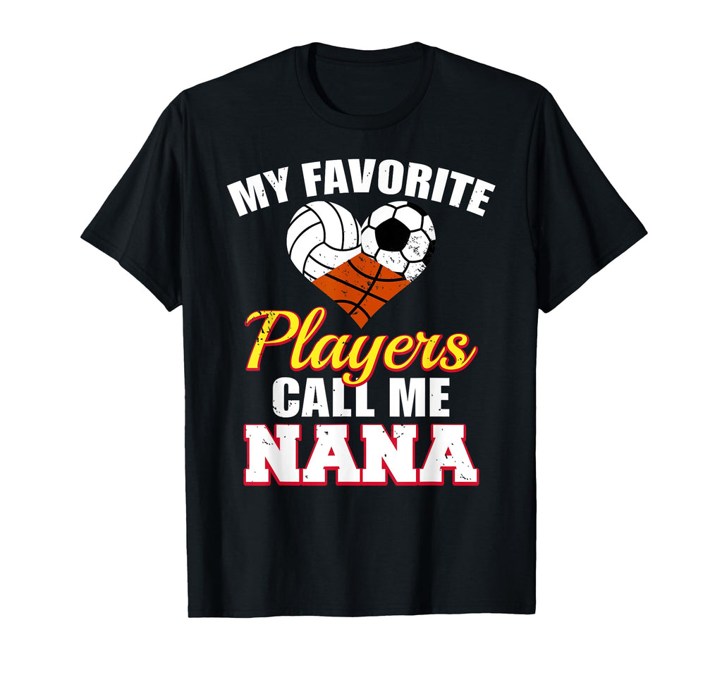 My Favorite Players Volleyball Soccer T-Shirt - Custom Art Print Unisex - T-Shirt, Sweatshirt, Hoodie