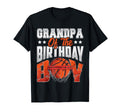 Grandpa Basketball Birthday Family T-Shirt - Custom Art Print for Adults - T-Shirt, Sweatshirt, Hoodie
