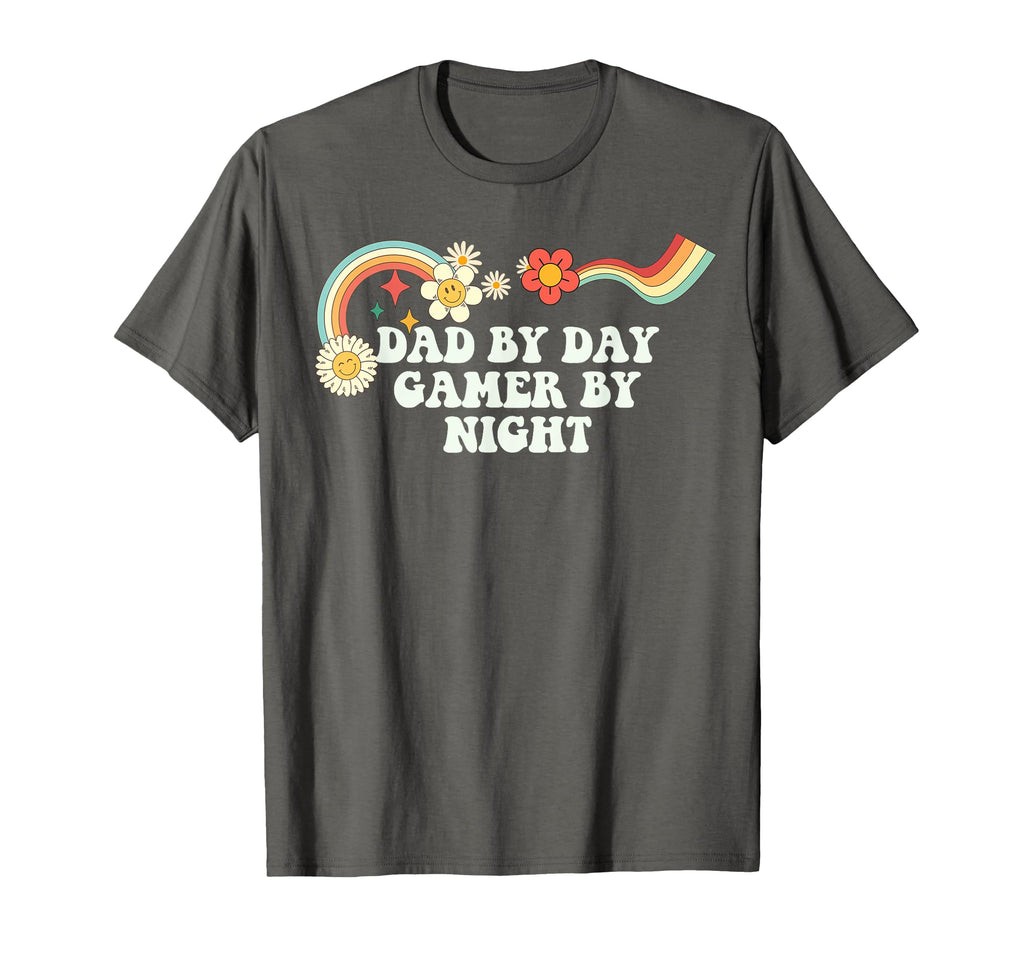 Groovy Script Funny Dad Day Gamer Night T-Shirt - Fun Novelty Design Unisex - T-Shirt, Sweatshirt, Hoodie