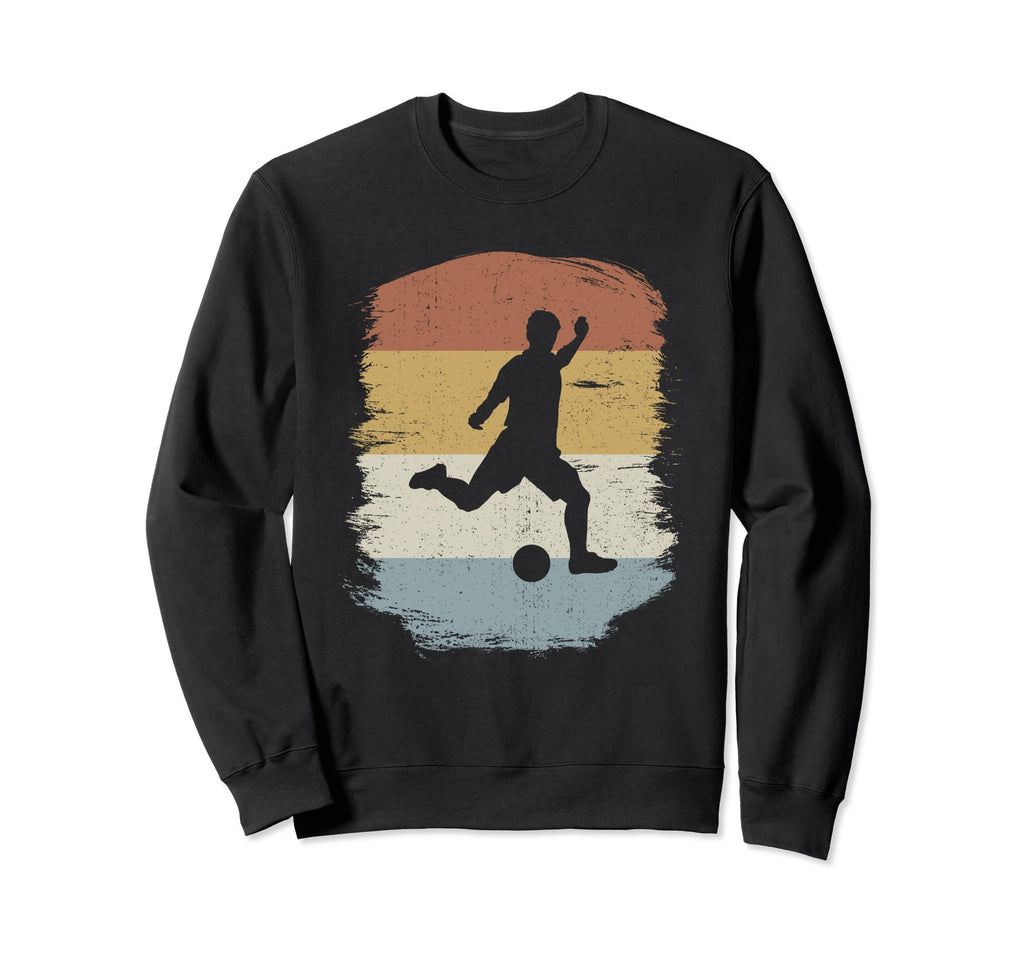 Silhouette Soccer Soccer Sweatshirt - Unique Graphic Unisex - T-Shirt, Sweatshirt, Hoodie