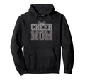 Cheer Mom Mother Bow Cheerleader Hoodie - Casual Everyday Wear Men Women - T-Shirt, Sweatshirt, Hoodie