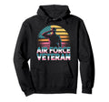 Air Force Veteran Us American Flag Dad Hoodie - Unique Graphic Men Women - T-Shirt, Sweatshirt, Hoodie