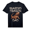 Mens Bearded Dragon Dad Funny Fathers Day T-Shirt - Trendy Graphic Unisex - T-Shirt, Sweatshirt, Hoodie