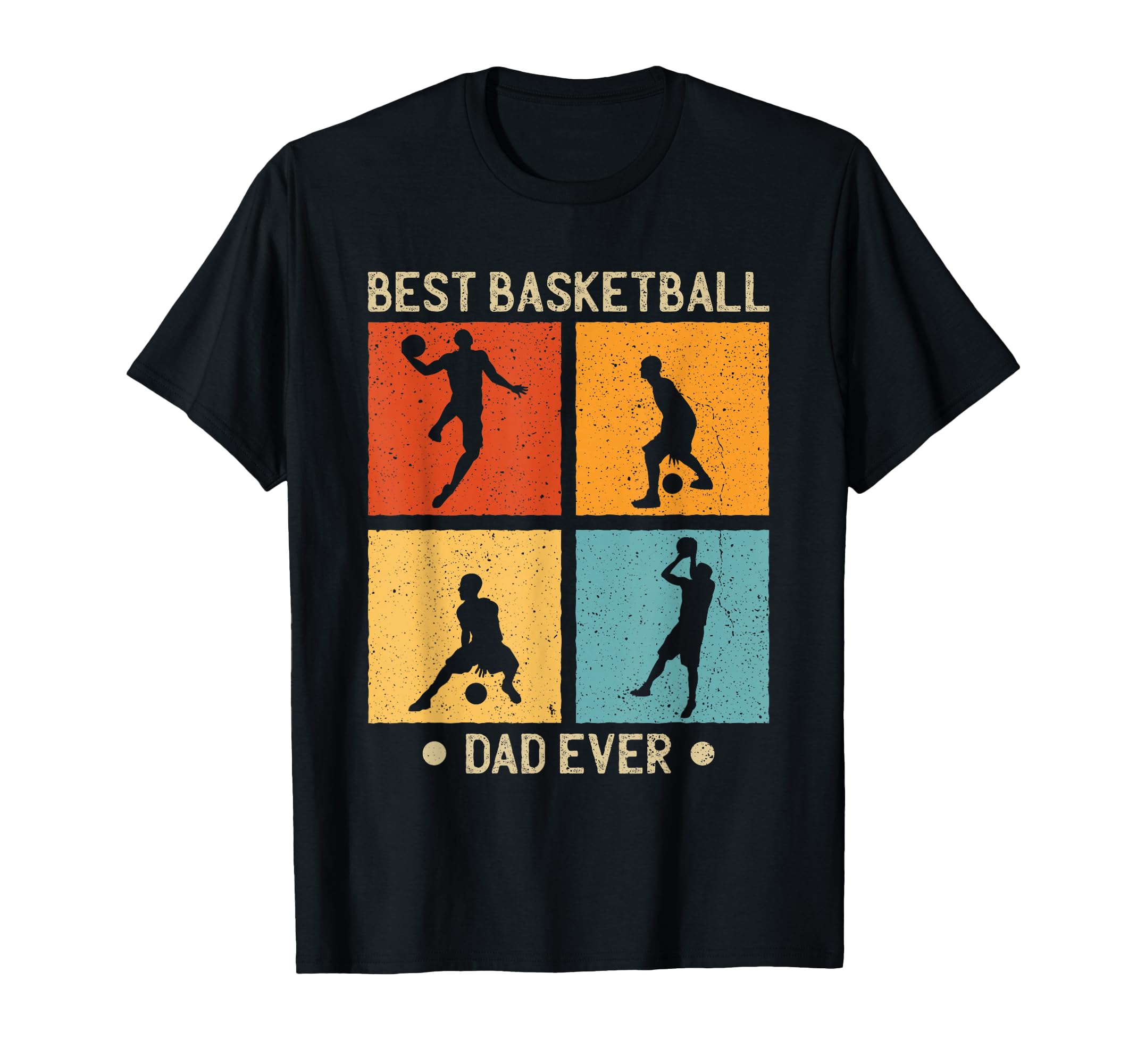 Fathers Day Best Basketball Dad T-Shirt - Fun Novelty Design for Adults - T-Shirt, Sweatshirt, Hoodie
