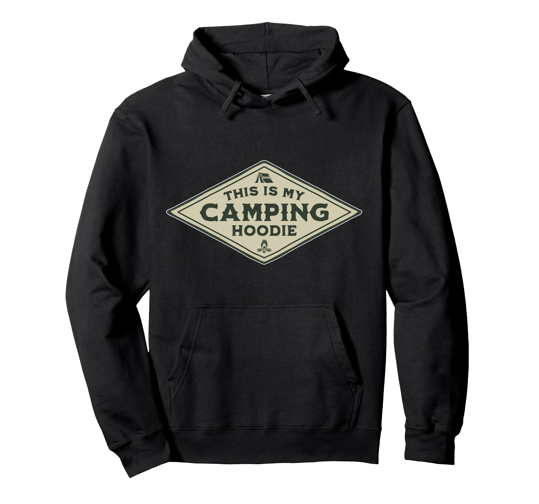 This Is My Campfire Campers Hikers Hoodie - Fun Novelty Design for Adults - T-Shirt, Sweatshirt, Hoodie