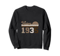 Year 1935 Gift Birthday Mom Dad Sweatshirt - Unique Graphic Men Women - T-Shirt, Sweatshirt, Hoodie