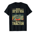 Tractor Grandpa Tractor Driver T-Shirt - Fun Novelty Design Men Women - T-Shirt, Sweatshirt, Hoodie