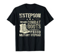 Proud Military Stepdad Military Stepfather T-Shirt - Trendy Graphic Unisex - T-Shirt, Sweatshirt, Hoodie