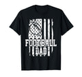 Usa Flag Football Dad Football Game T-Shirt - Novelty Apparel for Adults - T-Shirt, Sweatshirt, Hoodie