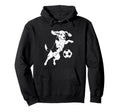 Beagle Soccer Player Funny Dog Lover Hoodie - Custom Art Print Men Women - T-Shirt, Sweatshirt, Hoodie