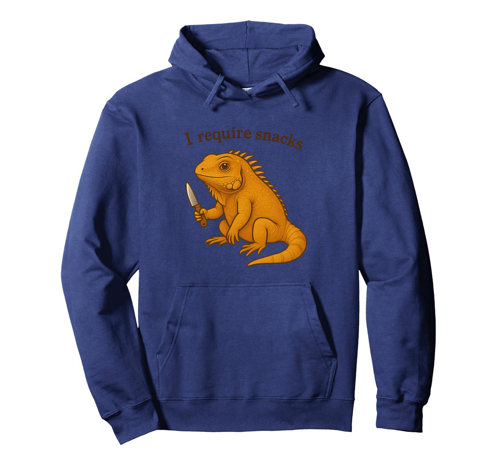 Funny Bearded Dragon I Require Hoodie - Casual Everyday Wear for Adults - T-Shirt, Sweatshirt, Hoodie
