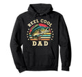 Reel Dad Fishing Dad Fathers Day Hoodie - Casual Everyday Wear Unisex - T-Shirt, Sweatshirt, Hoodie