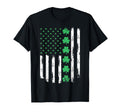 St Patricks Day American Flag T-Shirt - Casual Everyday Wear Men Women - T-Shirt, Sweatshirt, Hoodie