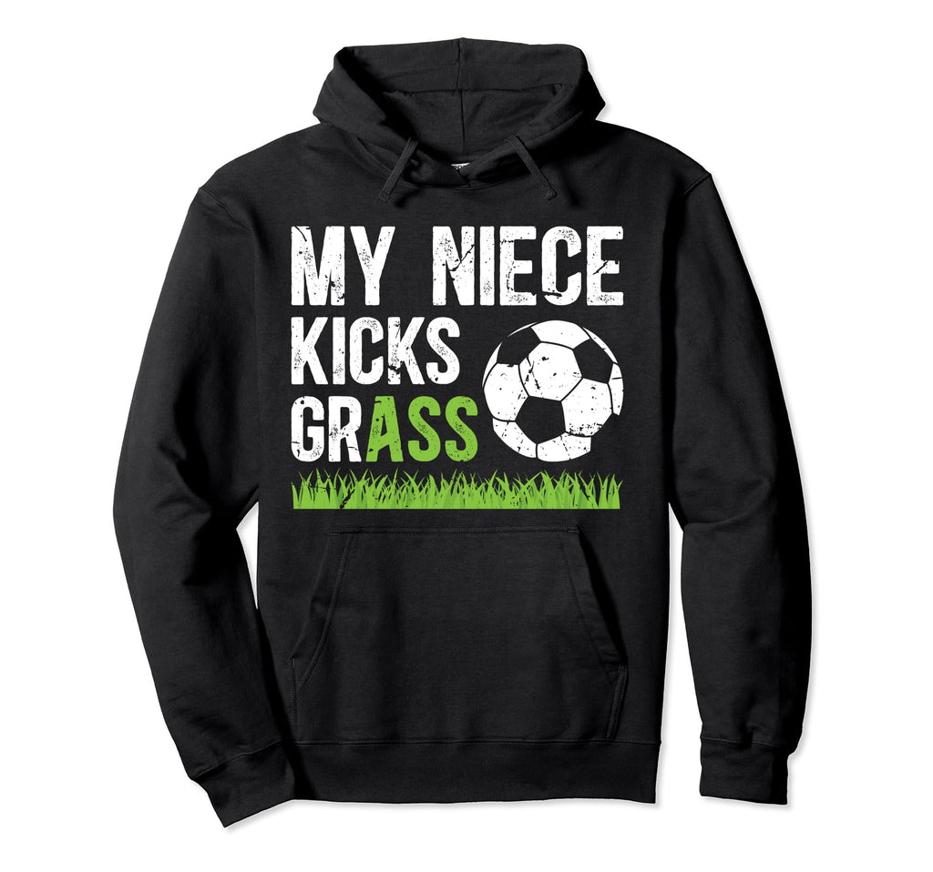 My Niece Soccer Uncle Soccer Player Hoodie - Unique Graphic for Adults - T-Shirt, Sweatshirt, Hoodie