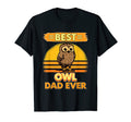 Mens Fathers Day Best Owl Dad Ever T-Shirt - Novelty Apparel for Adults - T-Shirt, Sweatshirt, Hoodie