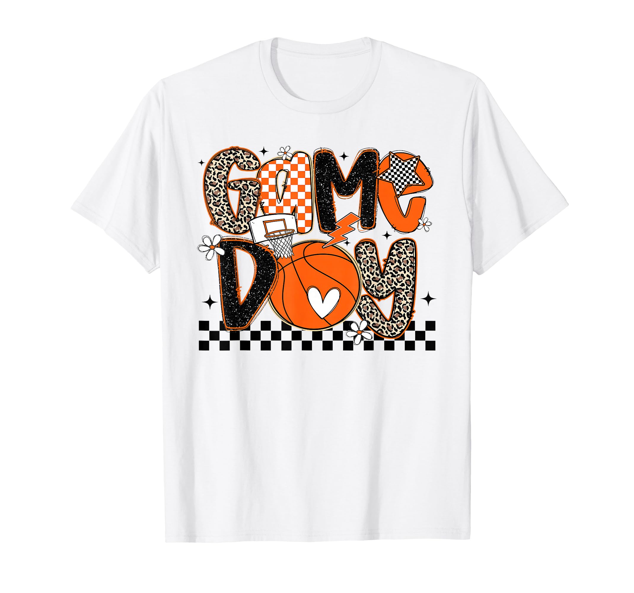 Game Day Basketball Game Day T-Shirt - Novelty Apparel Men Women - T-Shirt, Sweatshirt, Hoodie