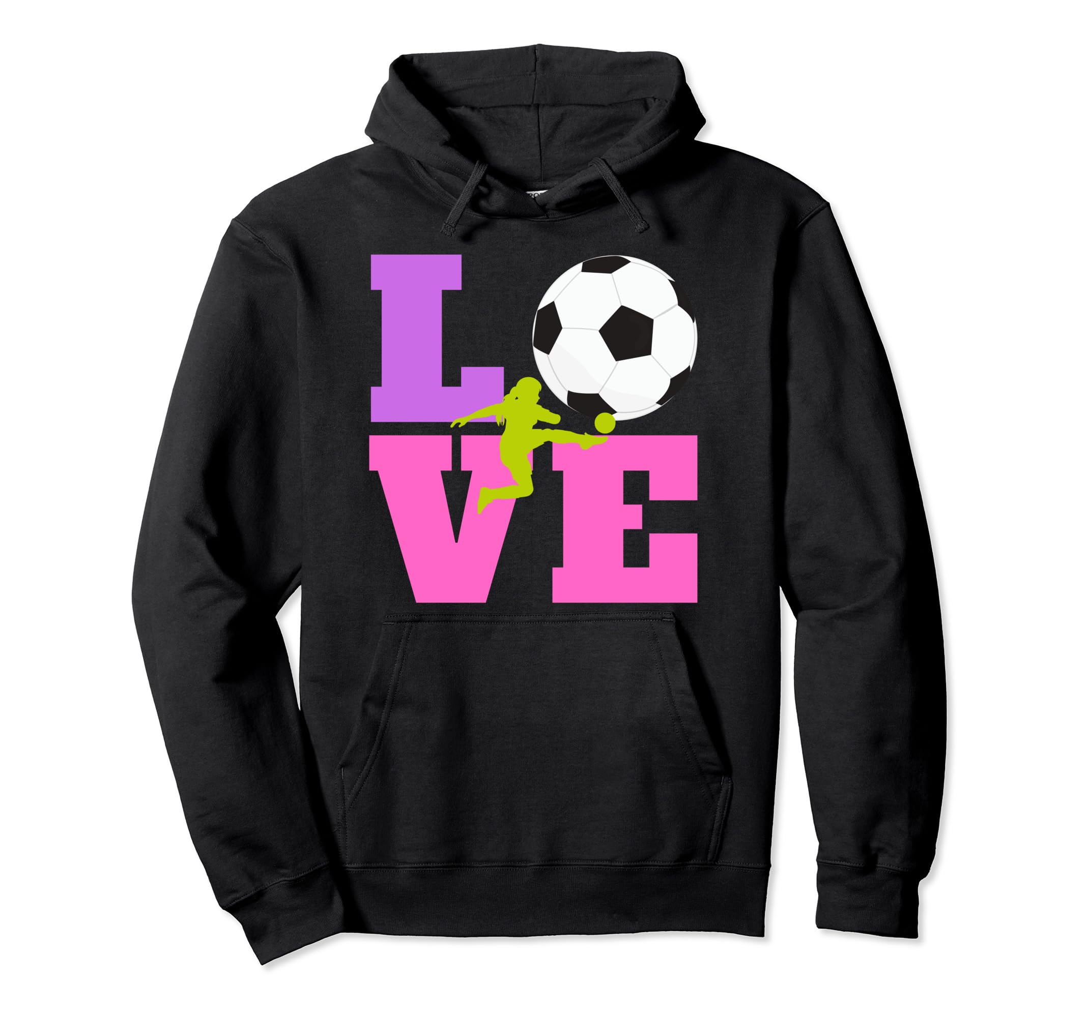 Soccer Soccer Player Love Soccer Hoodie - Unique Graphic Men Women - T-Shirt, Sweatshirt, Hoodie