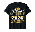 Proud Sister Law Class 2026 Graduate T-Shirt - Aesthetic Graphic Men Women - T-Shirt, Sweatshirt, Hoodie