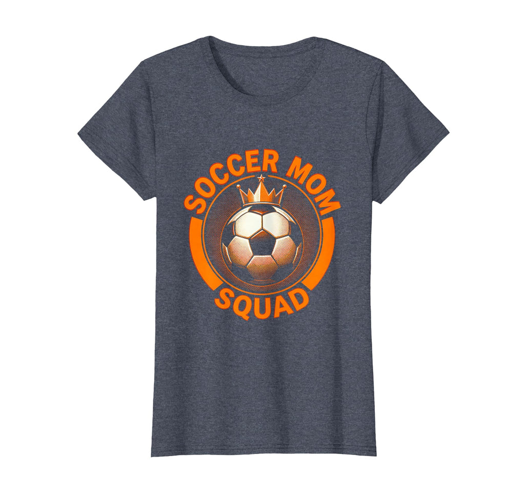 Super Mom Soccer Mom Squad T-Shirt - Minimalist Print for Adults - T-Shirt, Sweatshirt, Hoodie