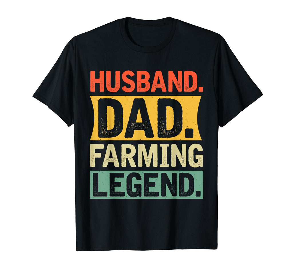 Funny Farmer Husband Dad Farming T-Shirt - Custom Art Print for Adults - T-Shirt, Sweatshirt, Hoodie