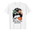 Busy Raising Ballers Messy Bun Womens T-Shirt - Novelty Apparel Men Women - T-Shirt, Sweatshirt, Hoodie