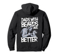 Dads Beards Are Better Bond Hoodie - Aesthetic Graphic Unisex - T-Shirt, Sweatshirt, Hoodie