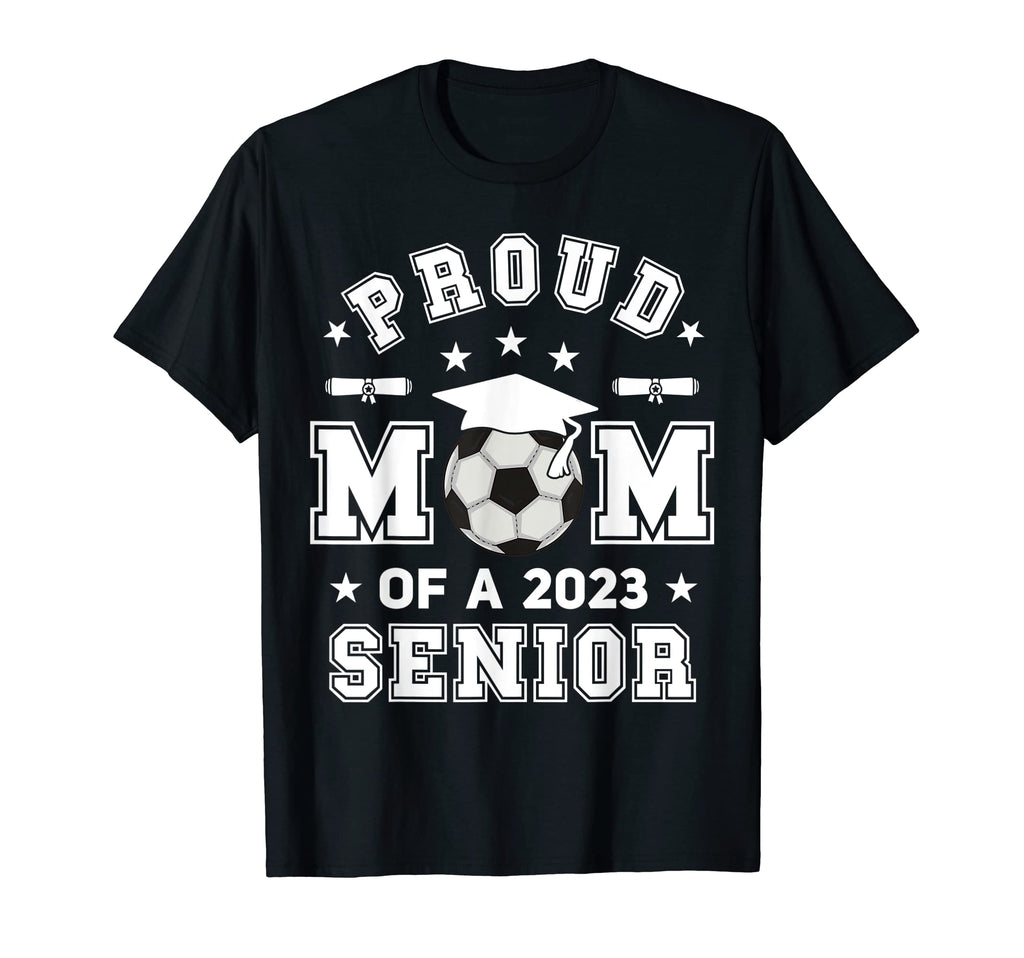 Proud Mom 2023 Senior Highschool T-Shirt - Minimalist Print for Adults - T-Shirt, Sweatshirt, Hoodie