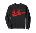 Busy Raising Ballers Baseball Mom Sweatshirt - Novelty Apparel Unisex - T-Shirt, Sweatshirt, Hoodie