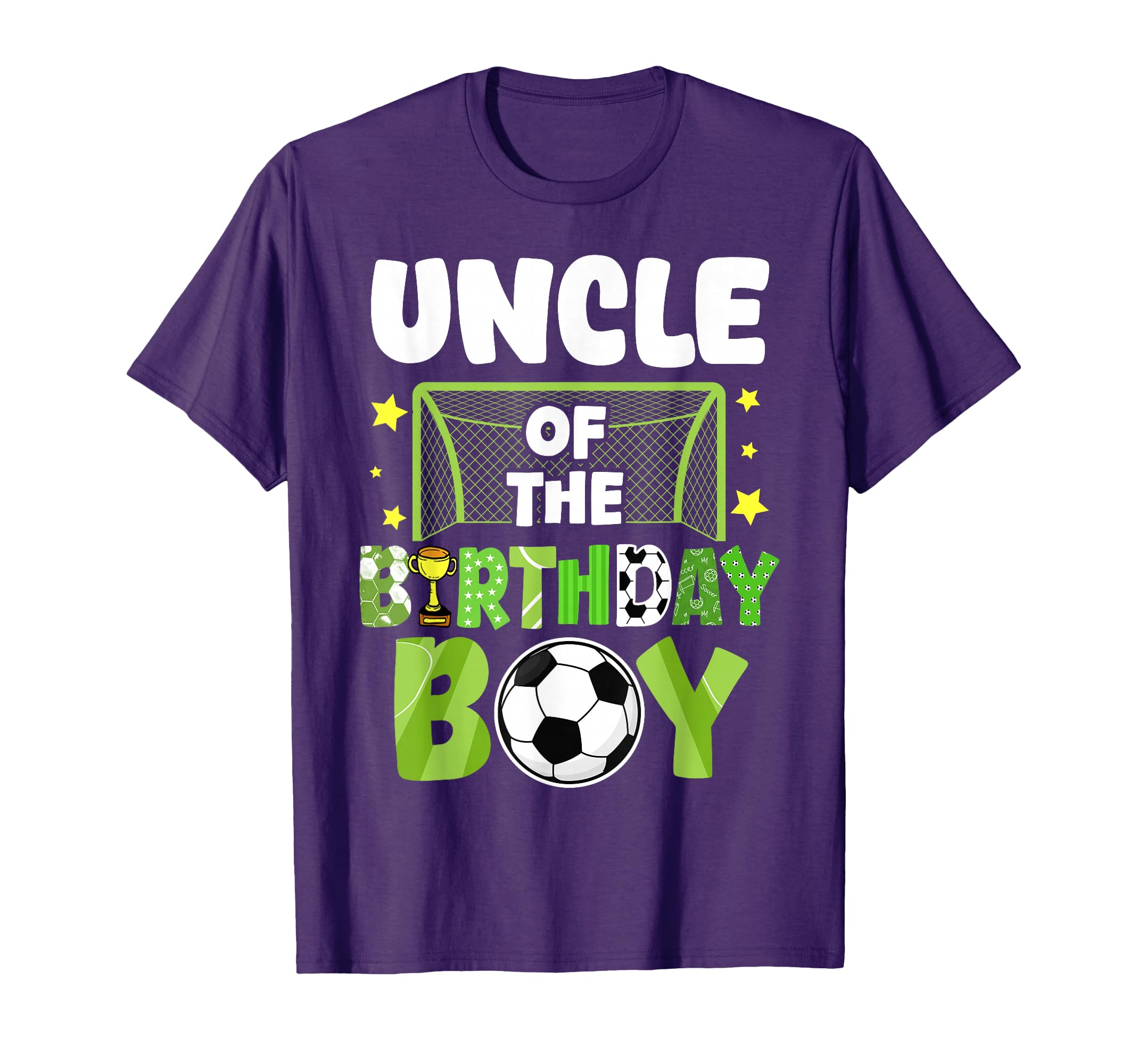 Soccer Uncle Birthday Party Soccer T-Shirt - Unique Graphic for Adults - T-Shirt, Sweatshirt, Hoodie