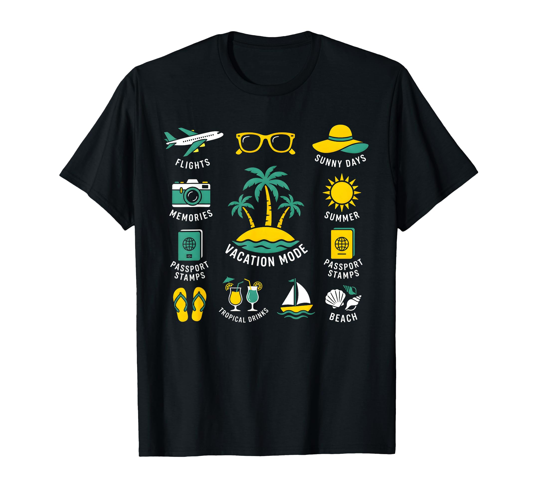 Tropical Beach Vacation Family Matching T-Shirt - Graphic Print Men Women - T-Shirt, Sweatshirt, Hoodie